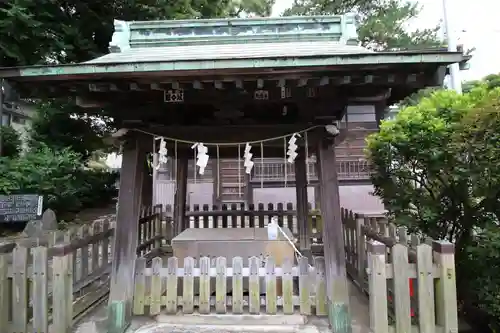 天祖神社の手水