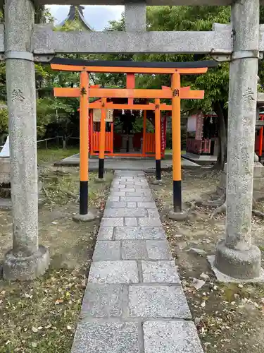 難波大社　生國魂神社の鳥居