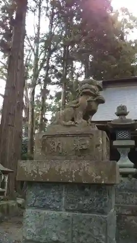 吉田神社の狛犬