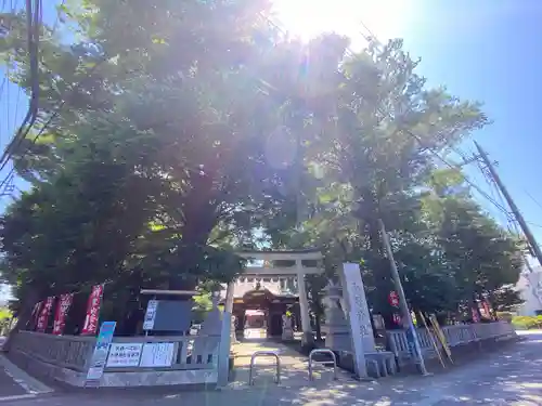 小野神社の鳥居