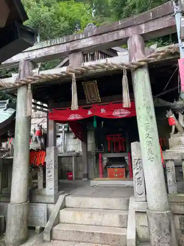 伏見稲荷大社 奥社奉拝所の末社・摂社