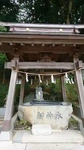 日吉神社の手水