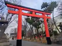 伏見稲荷大社御旅所の鳥居