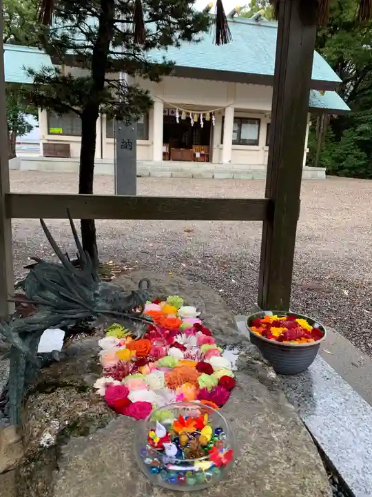 彌都加伎神社の手水舎