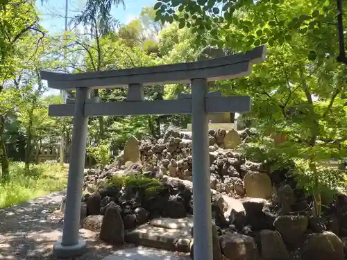 川口神社の鳥居