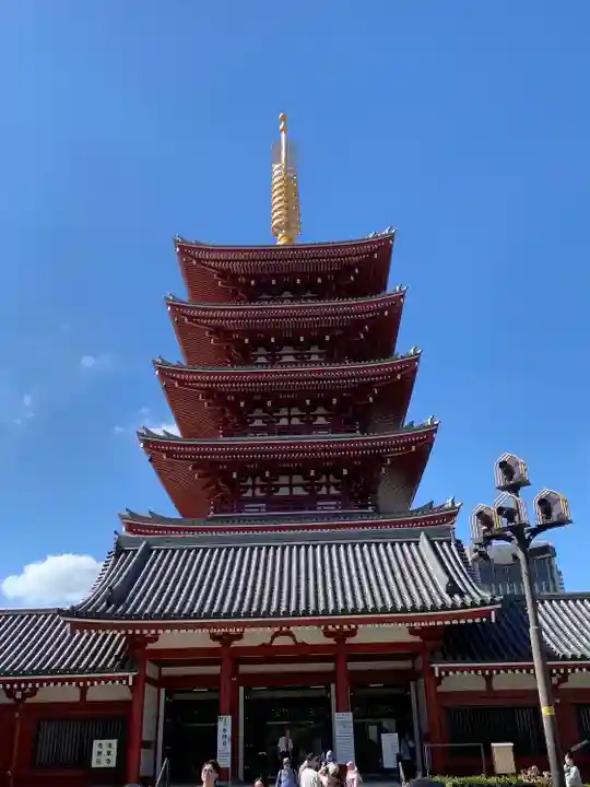 浅草寺の塔