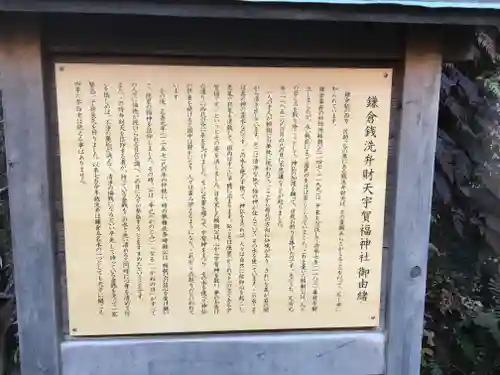 銭洗弁財天宇賀福神社の歴史