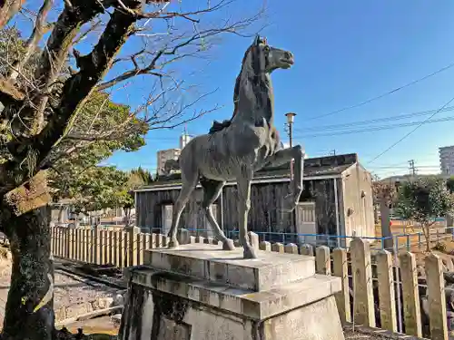 深川神社の狛犬