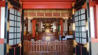 旗岡八幡神社の本殿・本堂