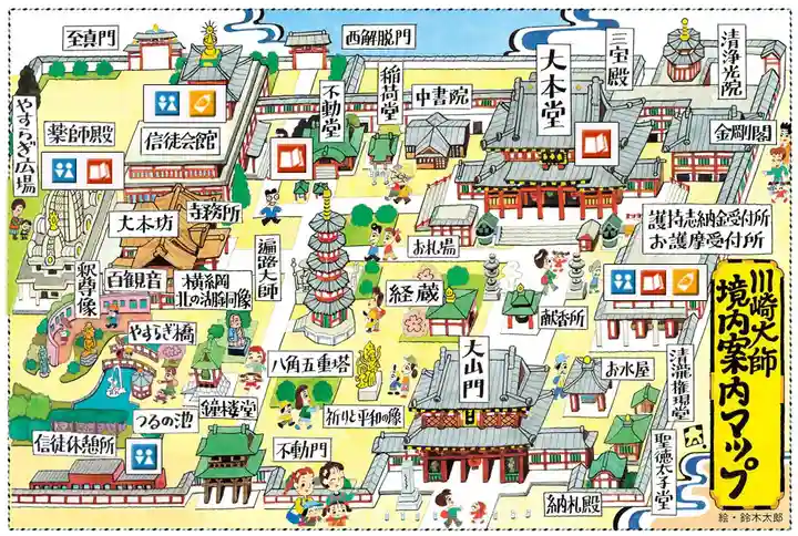 川崎大師(平間寺)のその他建物