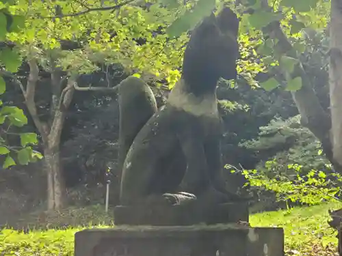 鷲別神社の狛犬