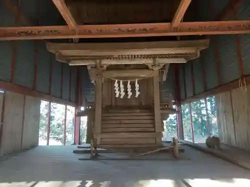密嶽神社の本殿・本堂