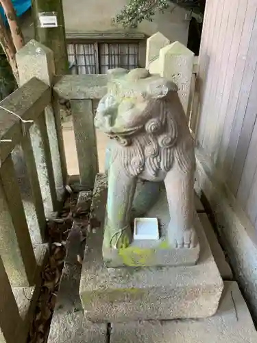 氷室神社の狛犬