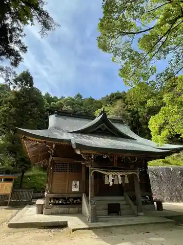 臼山八幡神社の本殿・本堂