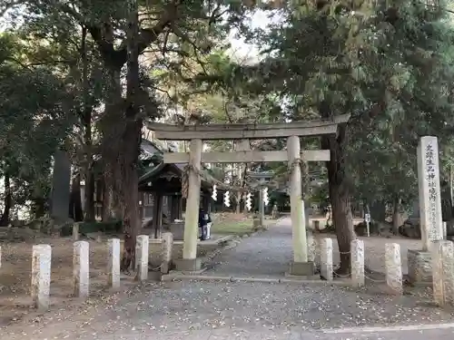 生品神社の鳥居