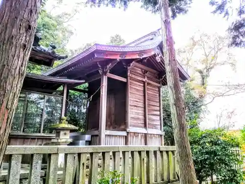 酒井神社の本殿