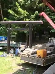 定山渓神社の鳥居