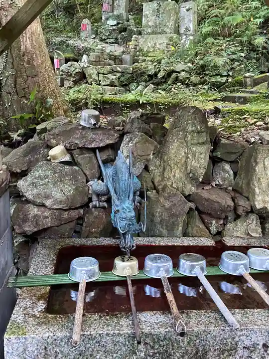 青龍寺の手水舎