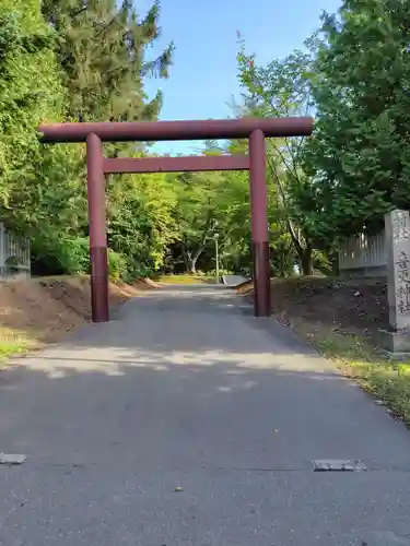 音更神社の鳥居