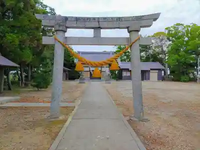 八幡社(熱池八幡社)の鳥居