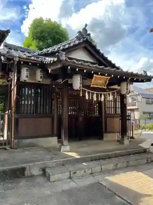 新井天神北野神社の本殿・本堂