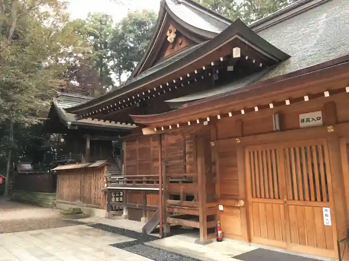 岩槻久伊豆神社の本殿・本堂