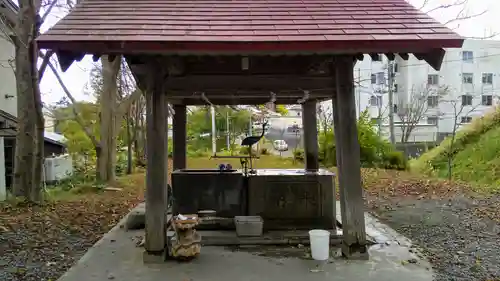 釧路一之宮 厳島神社の手水