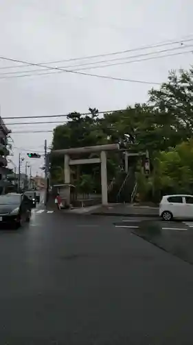 意富比神社の鳥居