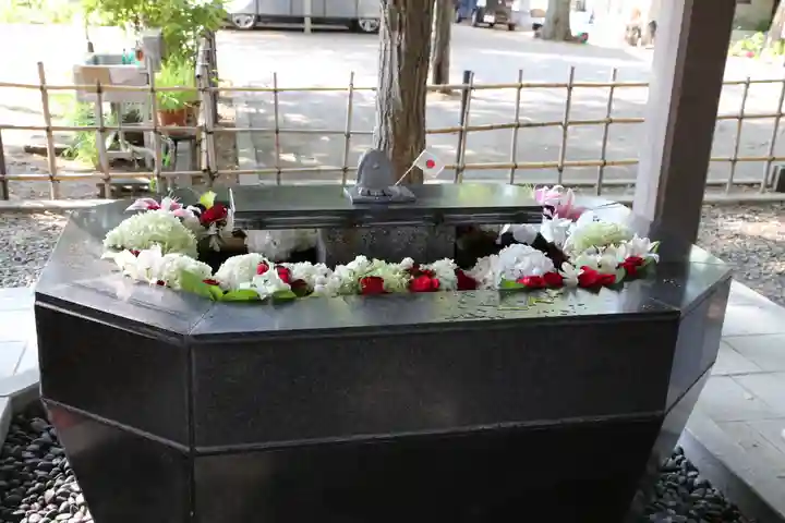 新琴似神社の手水舎