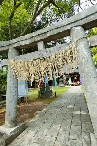 鏡石鹿嶋神社 ＊安産・開運・勝利の神さま＊の鳥居