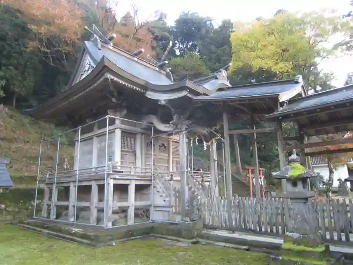 伊福部神社の本殿・本堂