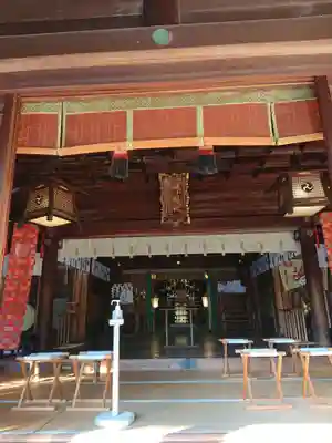 安久美神戸神明社の本殿・本堂