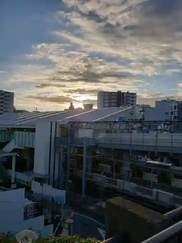 代々木八幡宮の景色