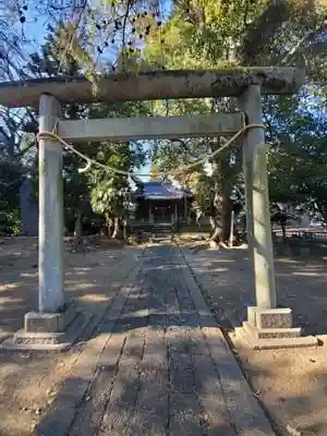 楠木神社の鳥居
