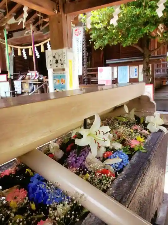 鳩森八幡神社の手水舎