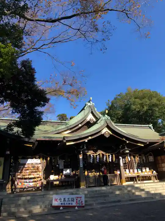 検見川神社の本殿・本堂