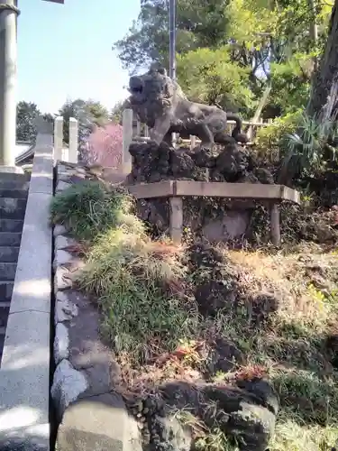 神峰神社の狛犬