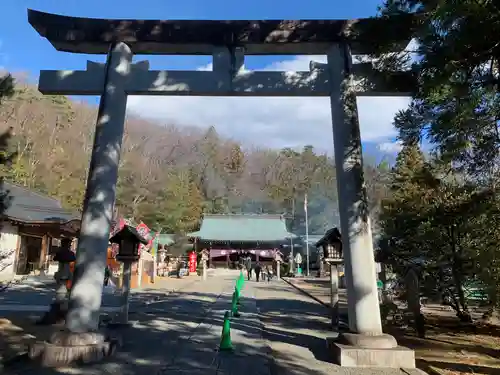 山梨縣護國神社の鳥居