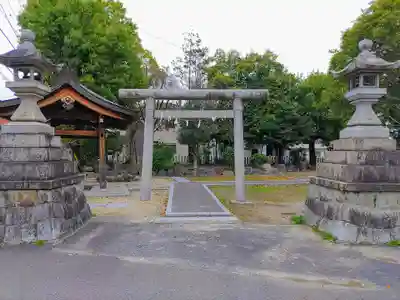 白山社（川井町）の鳥居