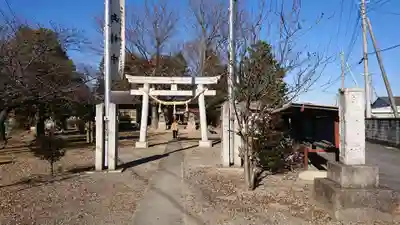 諏訪神社の鳥居