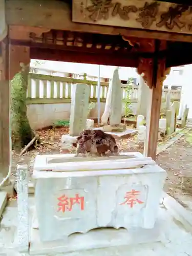 今井神社の手水舎
