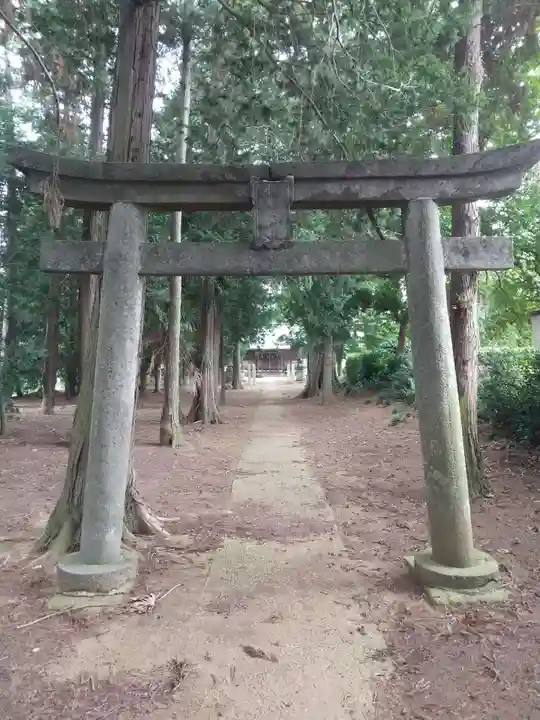 香取神社(若林)の鳥居