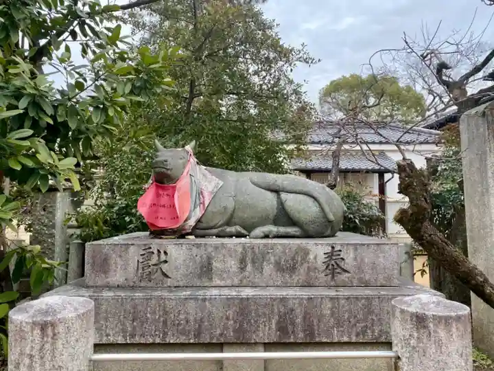 北野天満宮の狛犬