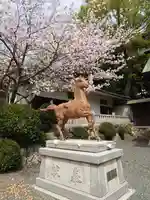 大岩神明宮の狛犬