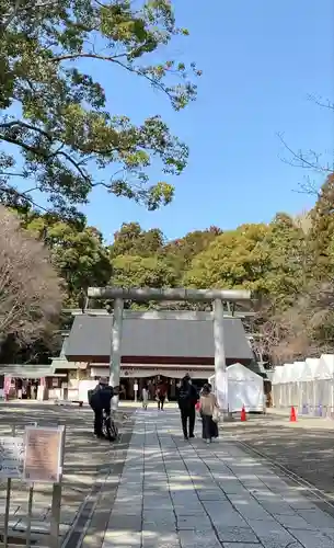 常磐神社の鳥居