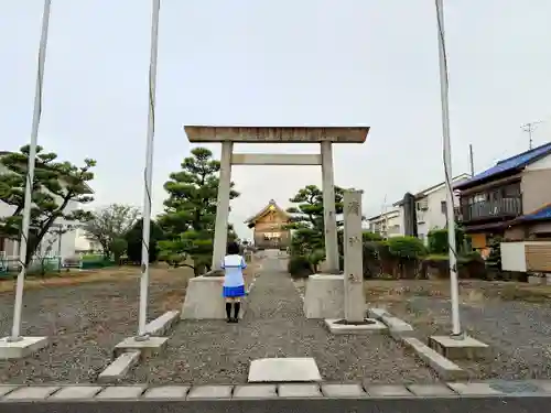 渚神社の鳥居