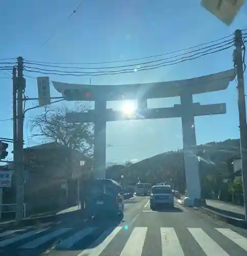 宝登山神社の鳥居