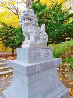 月寒神社の狛犬