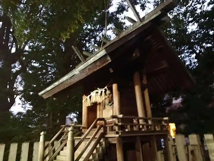 八劔社の本殿・本堂