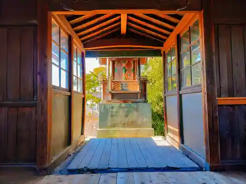 三明神社（萩原町）の本殿・本堂
